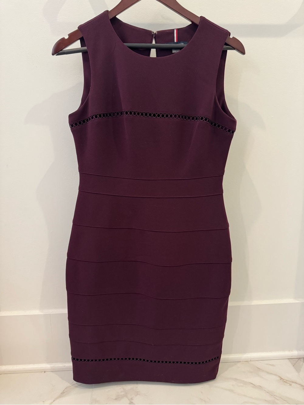 Tommy Hilfiger Sleeveless Plum Dress